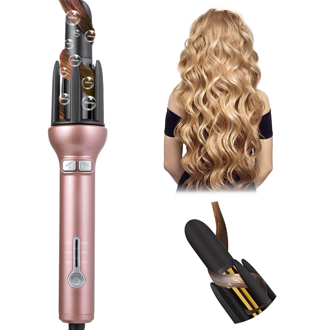 Automatic Rotating Hair Curler Stick