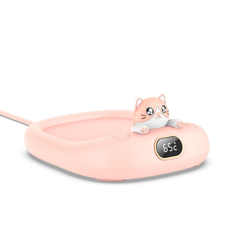 Home Office Cute Pet Constant Temperature Cup Warming Holder