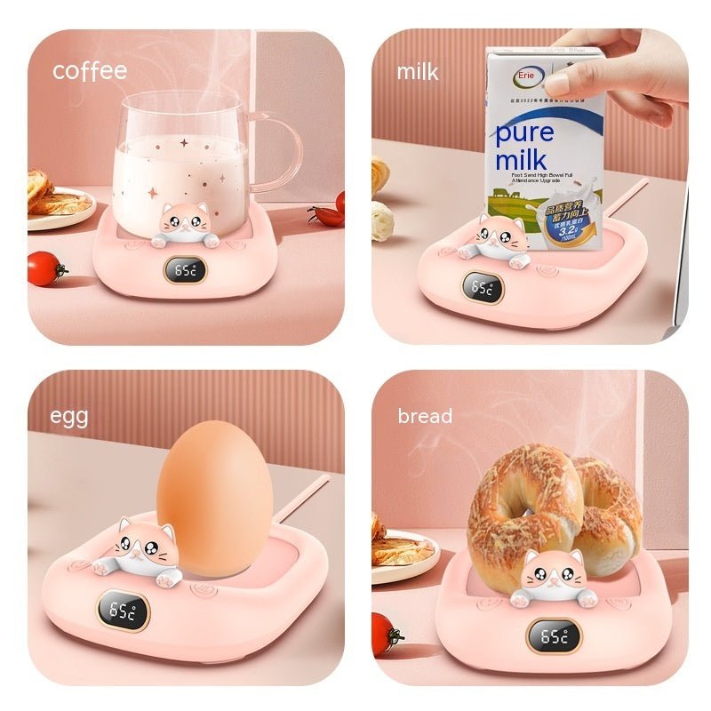 Home Office Cute Pet Constant Temperature Cup Warming Holder
