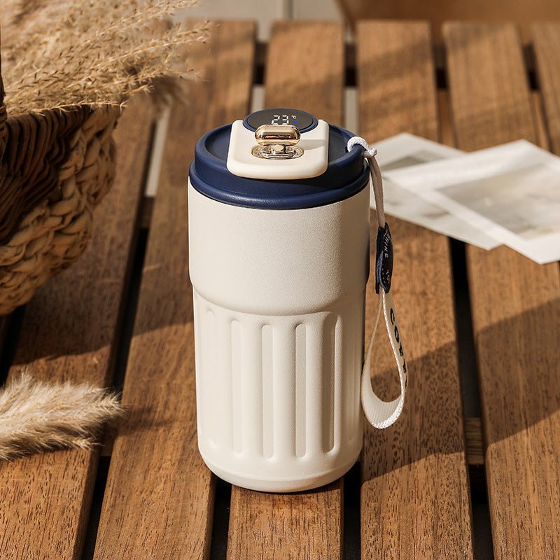 Smart Thermal Bottle – Digital Temp Display & Insulated Stainless Steel Mug (450ml)