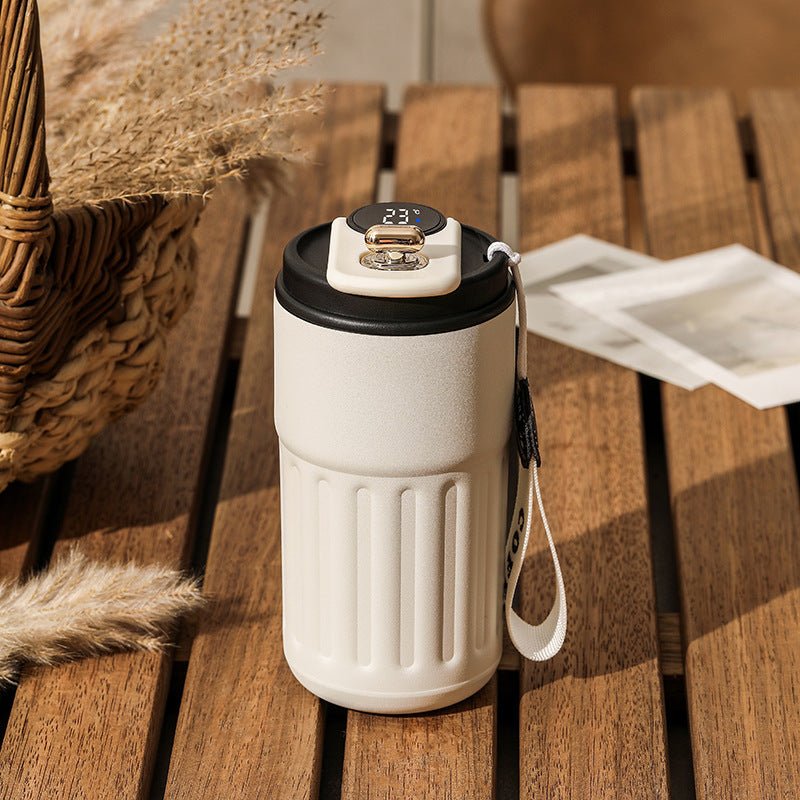 Smart Thermal Bottle – Digital Temp Display & Insulated Stainless Steel Mug (450ml)