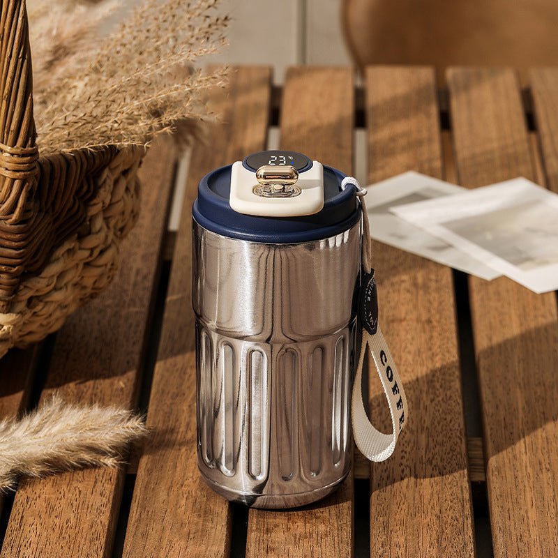 Smart Thermal Bottle – Digital Temp Display & Insulated Stainless Steel Mug (450ml)