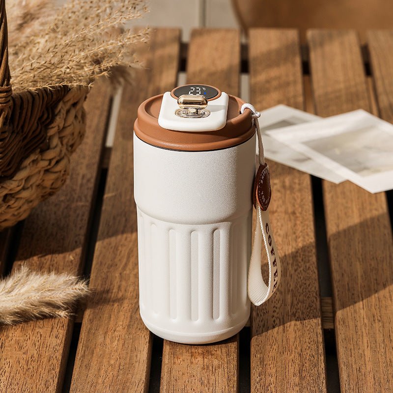 Smart Thermal Bottle – Digital Temp Display & Insulated Stainless Steel Mug (450ml)
